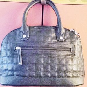 Medium sized gray Tignanello purse